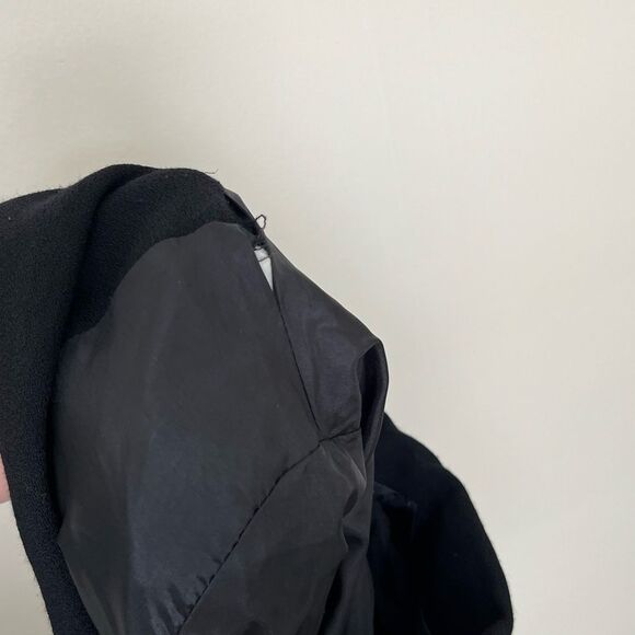 Pendleton 100% Wool Black Blazer Jacket Size 10 Vintage Minimalist Workwear - Picture 7 of 9